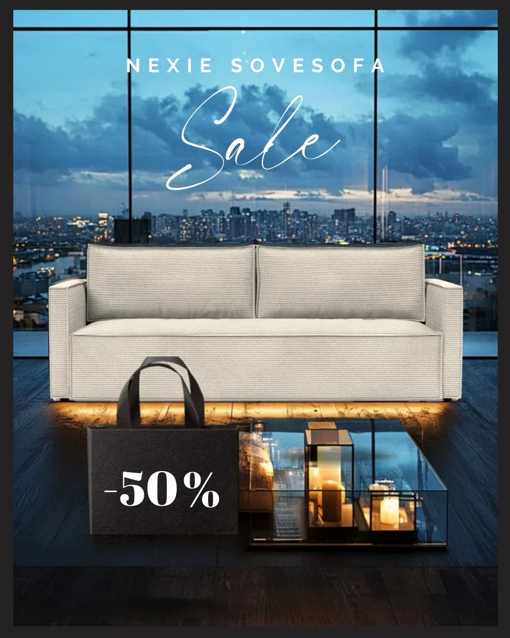 Hvordan gjøre et kupp på sovesofa under Black Week?