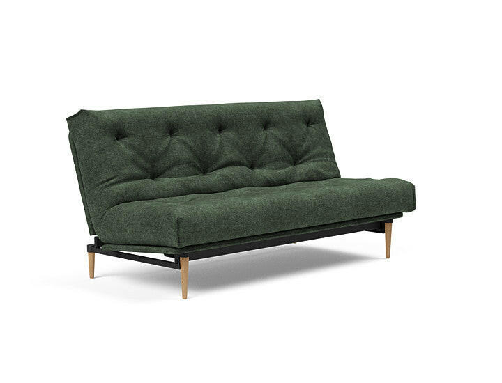 Sovesofa Colpus Eik med Spring Madrass fra Innovation Living Bedtime.no.