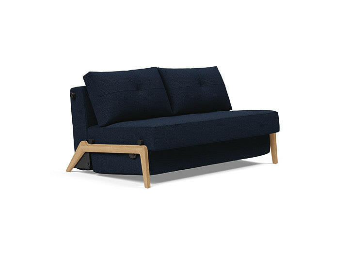 Sovesofa Cubed 02 med Eik Ben fra Innovation Living Bedtime.no.