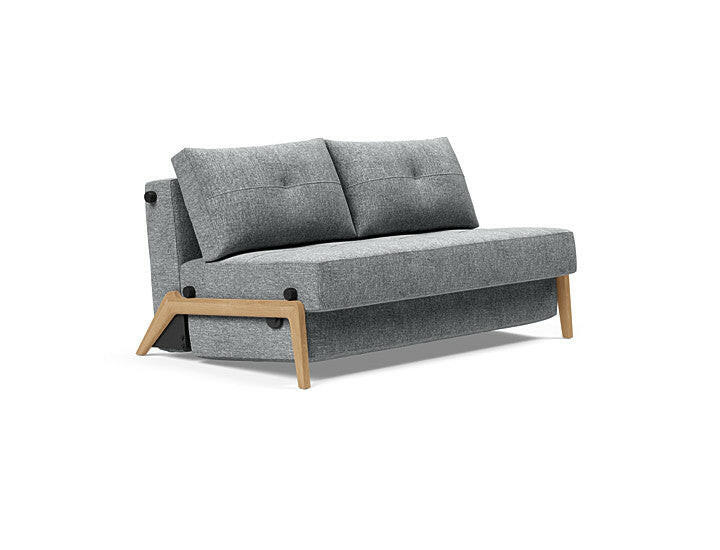 Sovesofa Cubed 02 med Eik Ben fra Innovation Living Bedtime.no.
