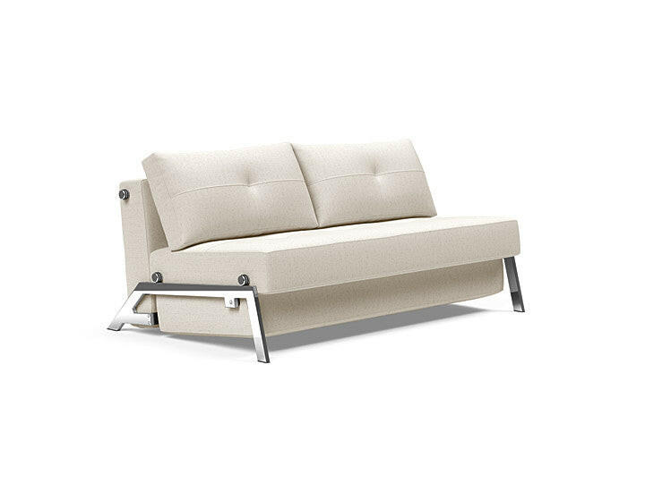 Sovesofa Cubed 02 med Krom Ben fra Innovation Living Bedtime.no.