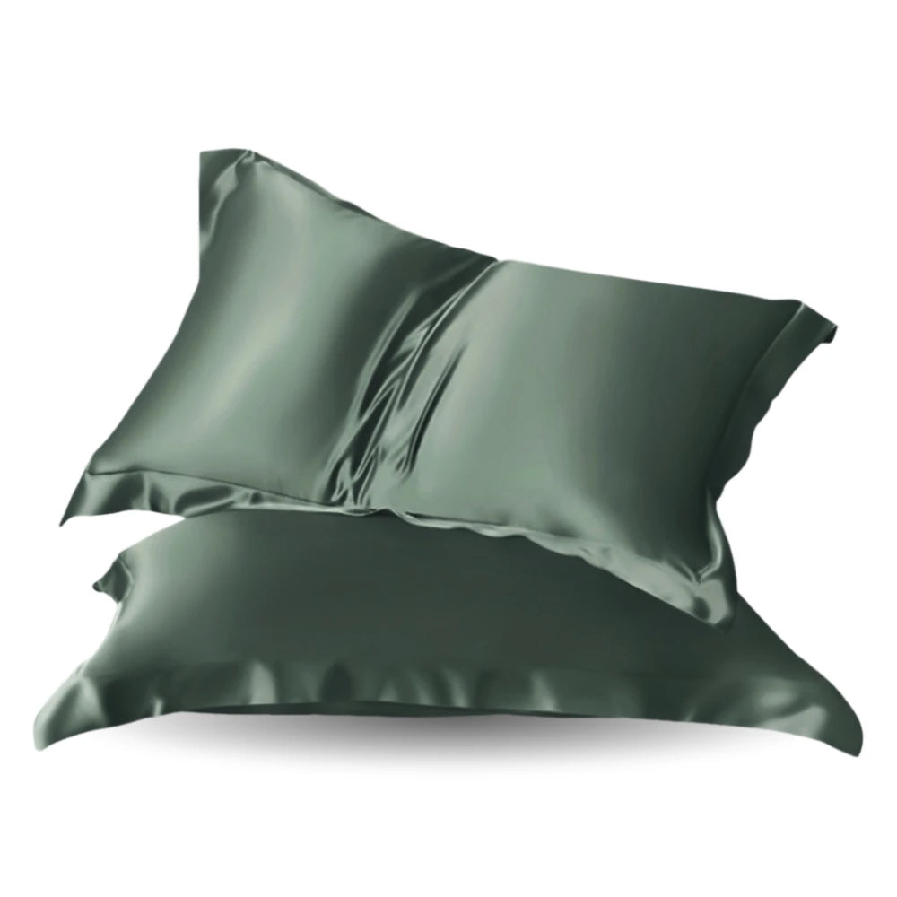 Silke Putetrekk 50x70 Grønn Bedtime.no.