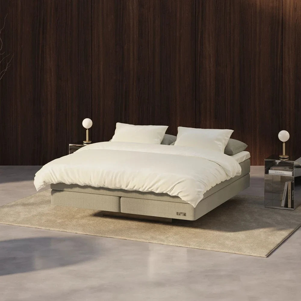 Kontinentalseng Kungsö med Luxury overmadrass fra Carpe Diem Beds Bedtime.no.
