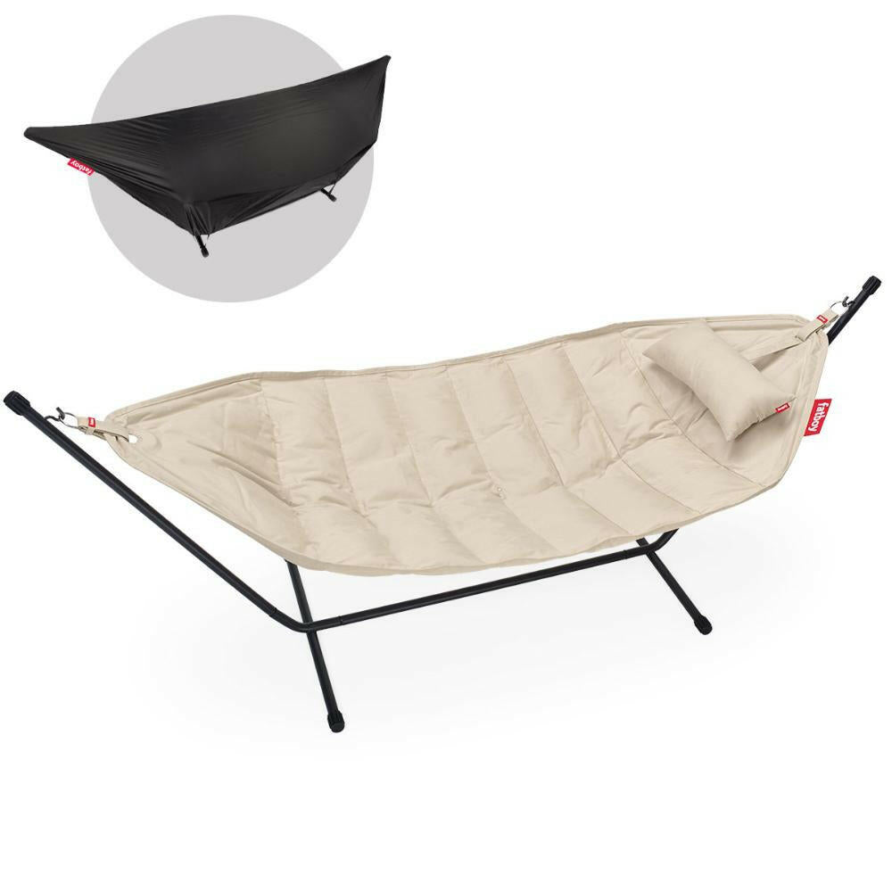 Hengekøye Headdemock Superb fra Fatboy deluxe sahara Bedtime.no.