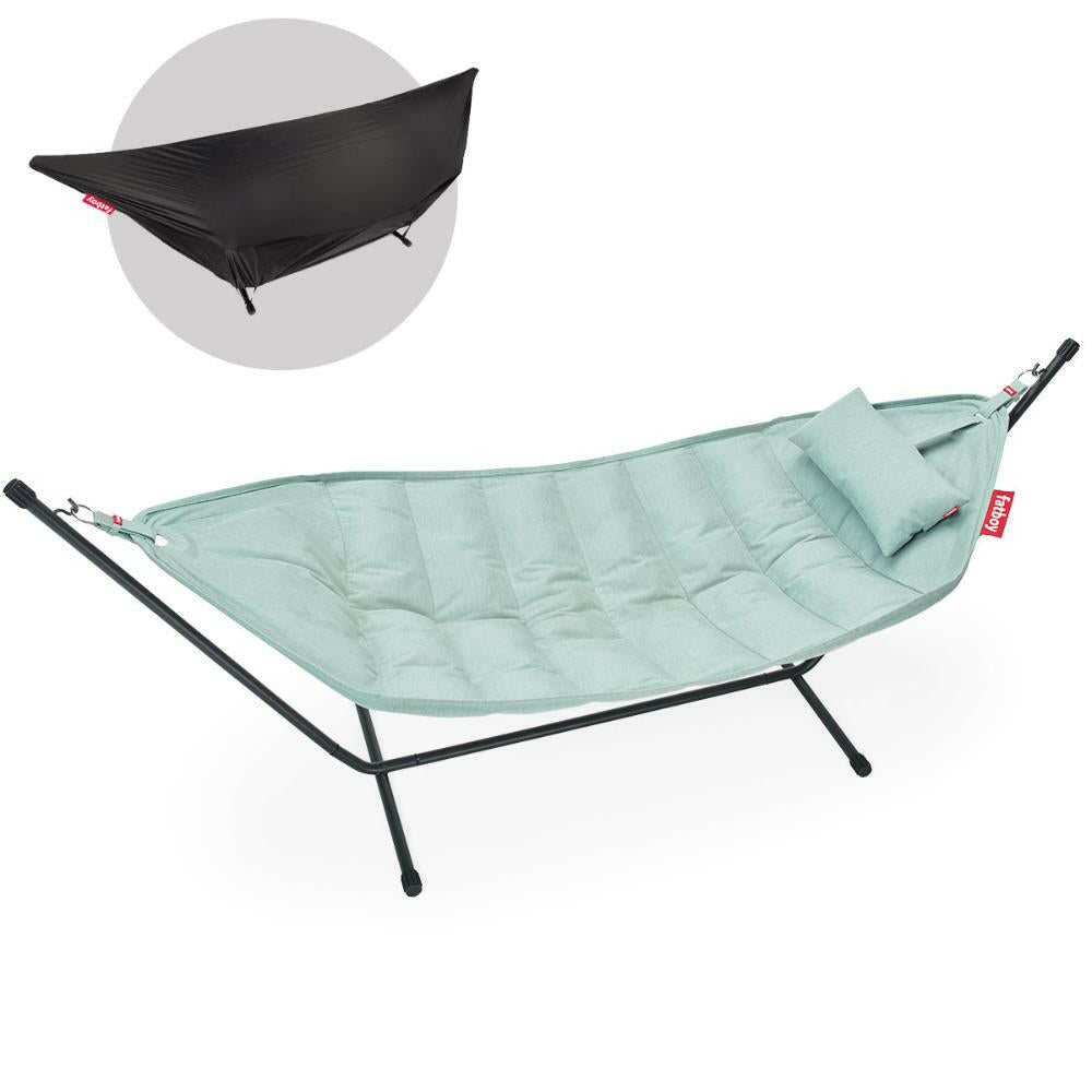 Hengekøye Headdemock Superb fra Fatboy seafoam deluxe Bedtime.no.