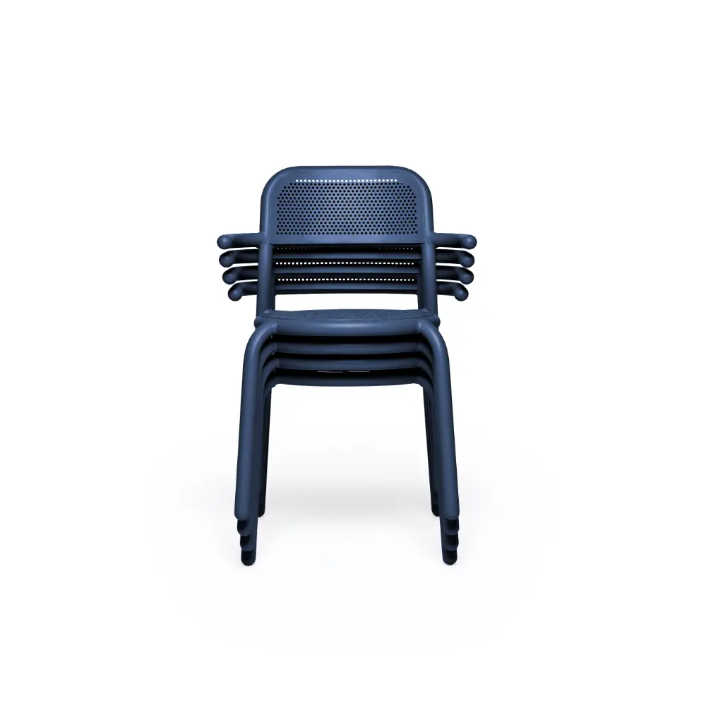 Fatboy Stol Toni armchair set dark ocean (4 pcs) Bedtime.no.