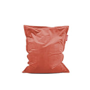 Fatboy Sakkosekk original slim velvet recycled rhubarb Bedtime.no.