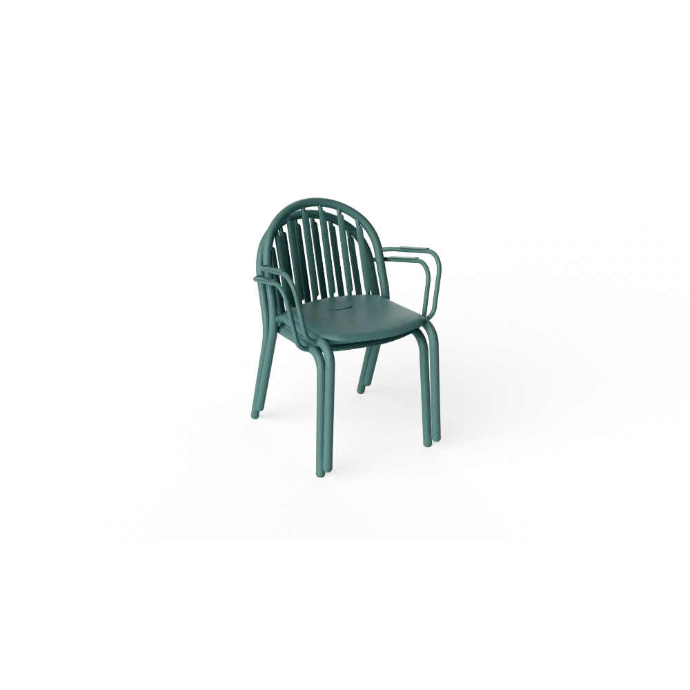 Fatboy Hagestol med Armlener Fred's set dark sage (2 pcs) Bedtime.no.