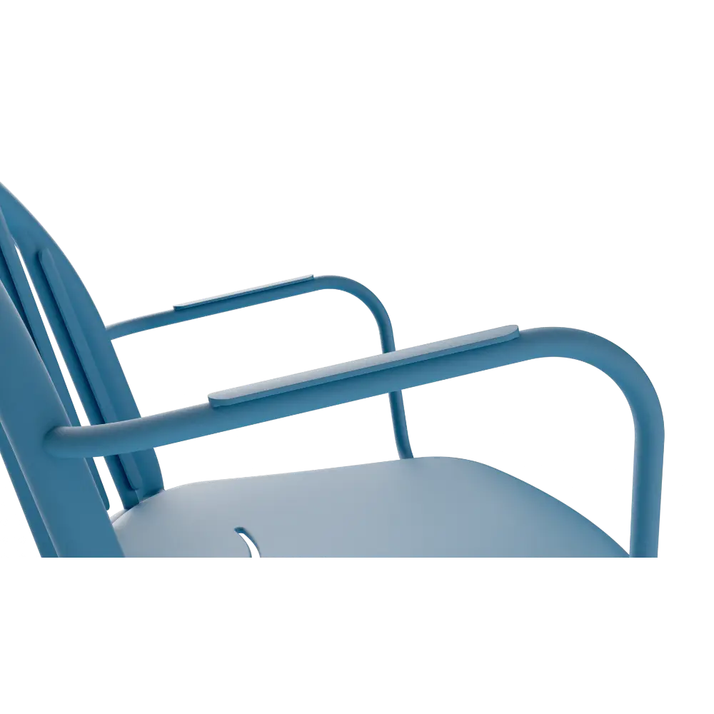 Fatboy Hagestol med Armlener Fred's set wave blue (2 pcs) Bedtime.no.