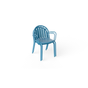 Fatboy Hagestol med Armlener Fred's set wave blue (2 pcs) Bedtime.no.