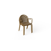 Fatboy Hagestol med Armlener Fred's set mochaccino (2 pcs) Bedtime.no.