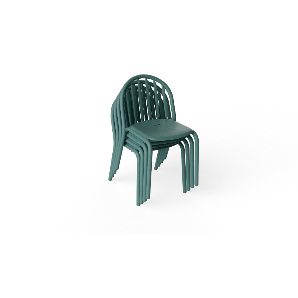 Fatboy Hagestol Fred's chair set dark sage (4 pcs) Bedtime.no.