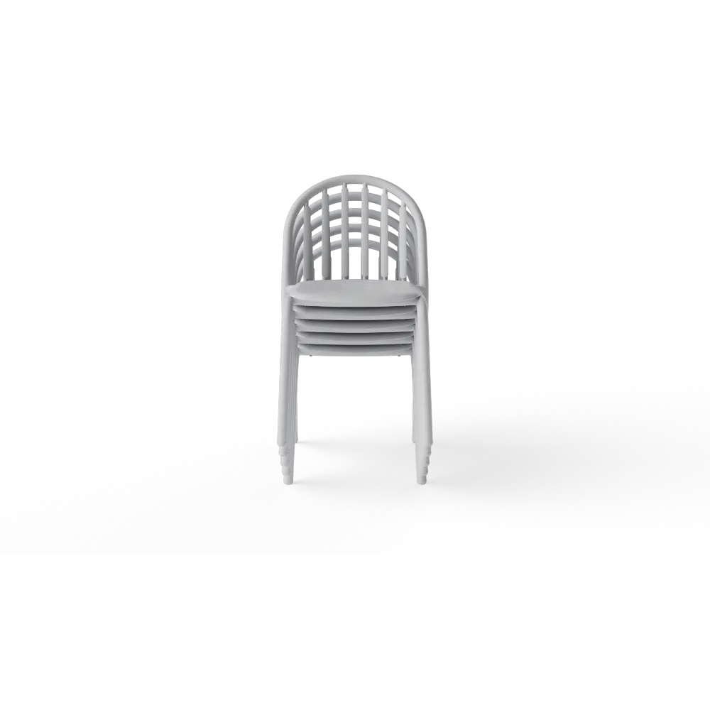 Fatboy Hagestol Fred's chair set light grey (4 pcs) Bedtime.no.