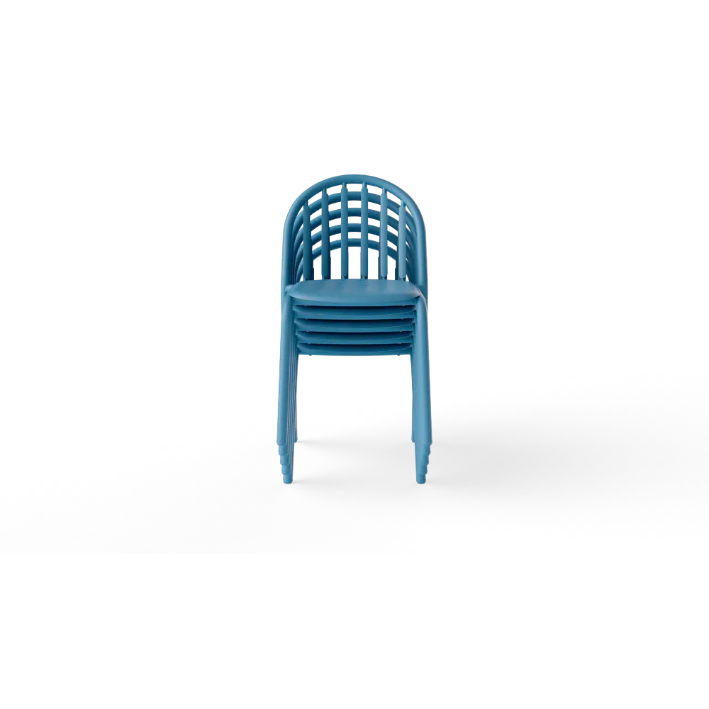 Fatboy Hagestol Fred's chair set wave blue (4 pcs) Bedtime.no.