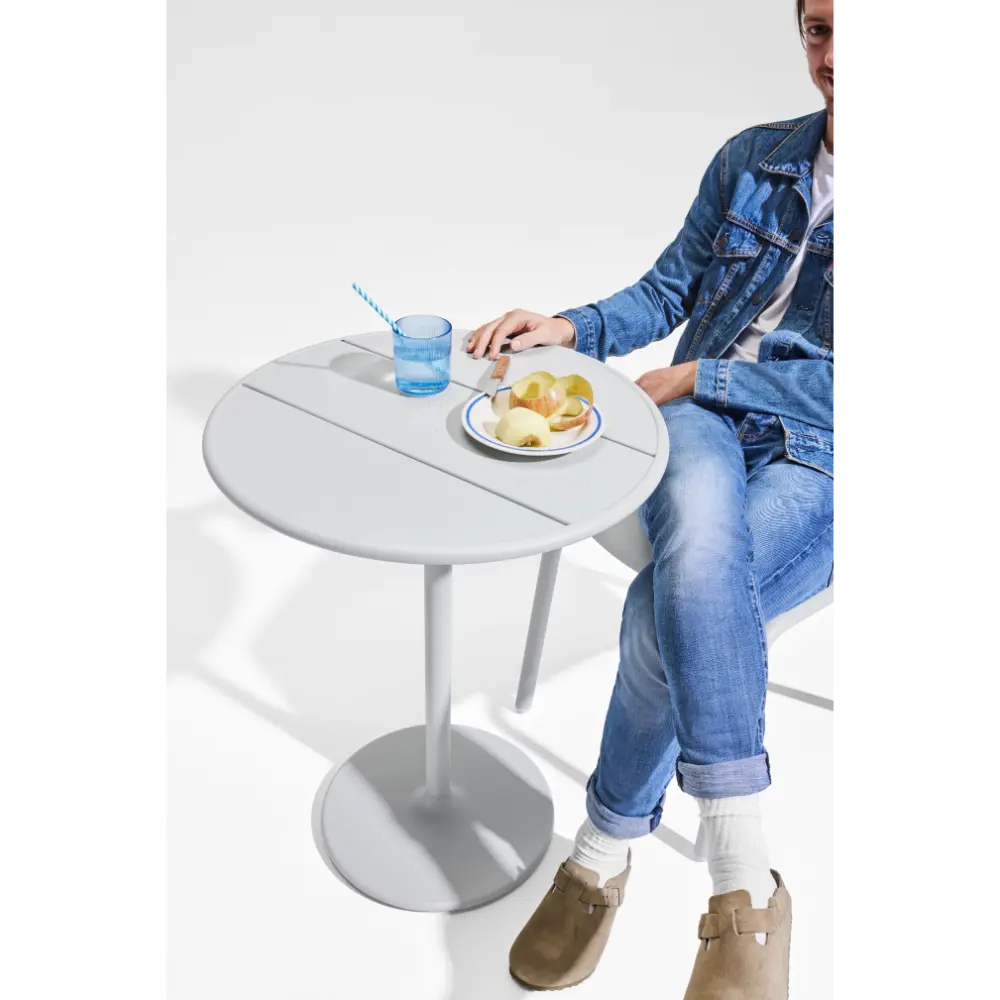 Fatboy Hagebord Fred's bistreau light grey Bedtime.no.