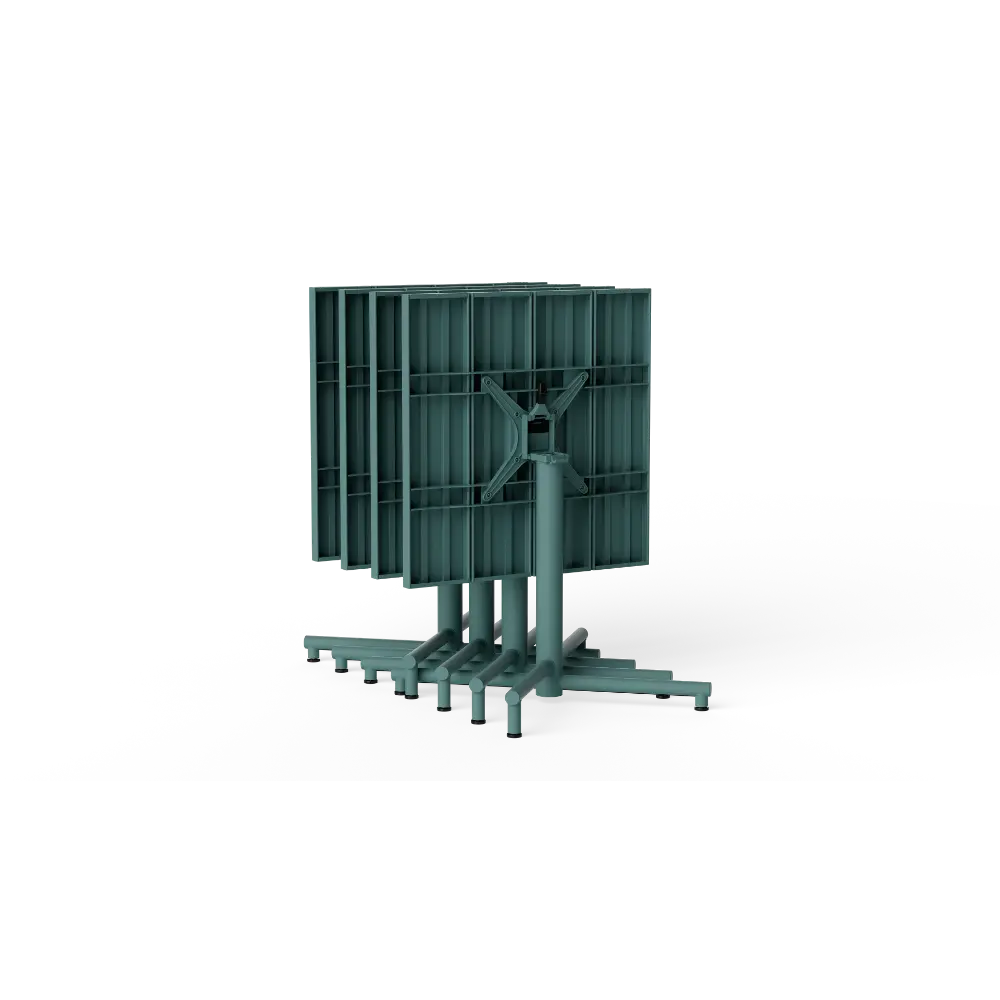 Fatboy Hagebord Fred's square bistreau dark sage Bedtime.no.