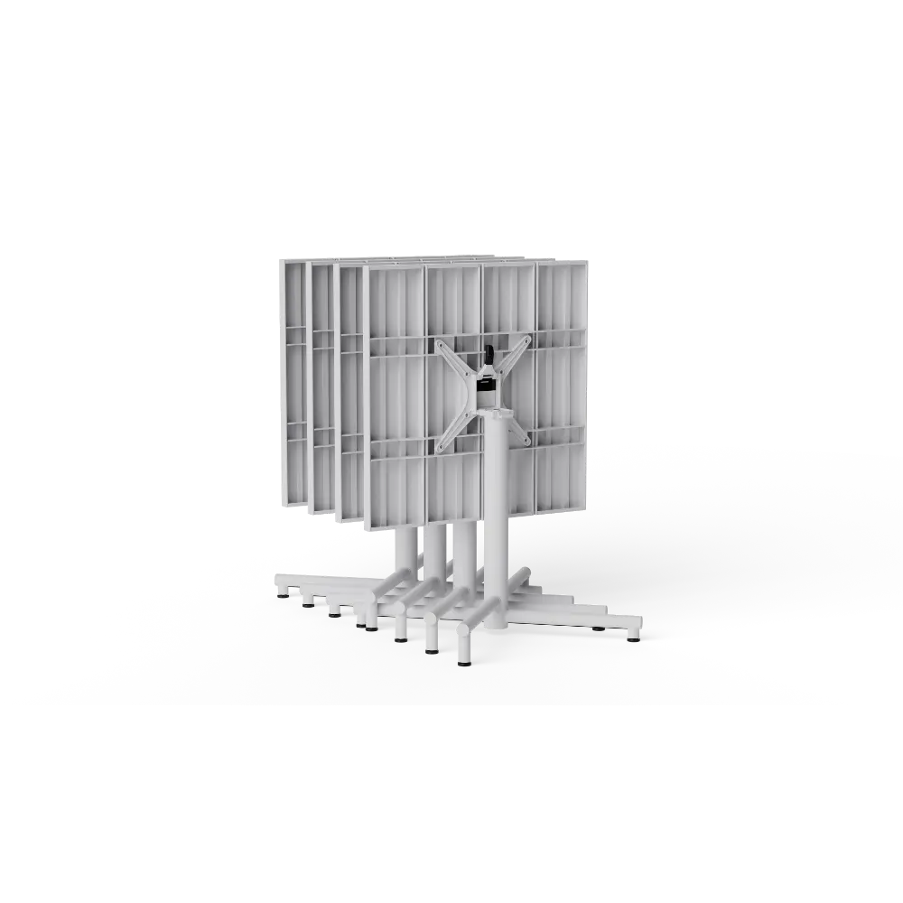 Fatboy Hagebord Fred's square bistreau light grey Bedtime.no.