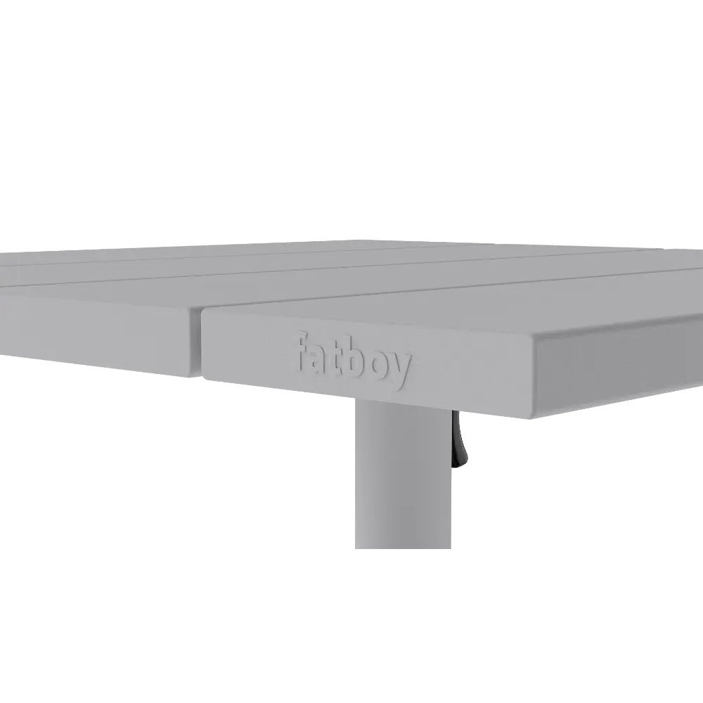 Fatboy Hagebord Fred's square bistreau light grey Bedtime.no.