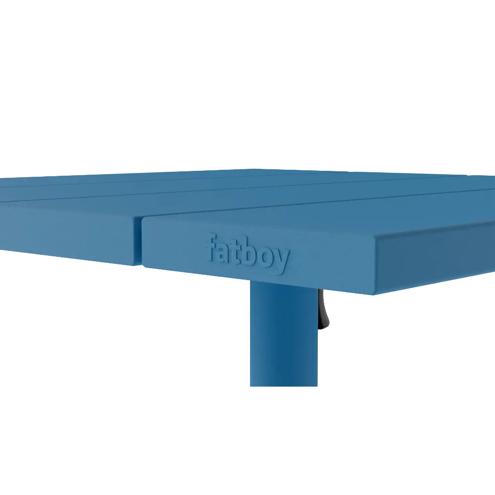 Fatboy Hagebord Fred's square bistreau wave blue Bedtime.no.