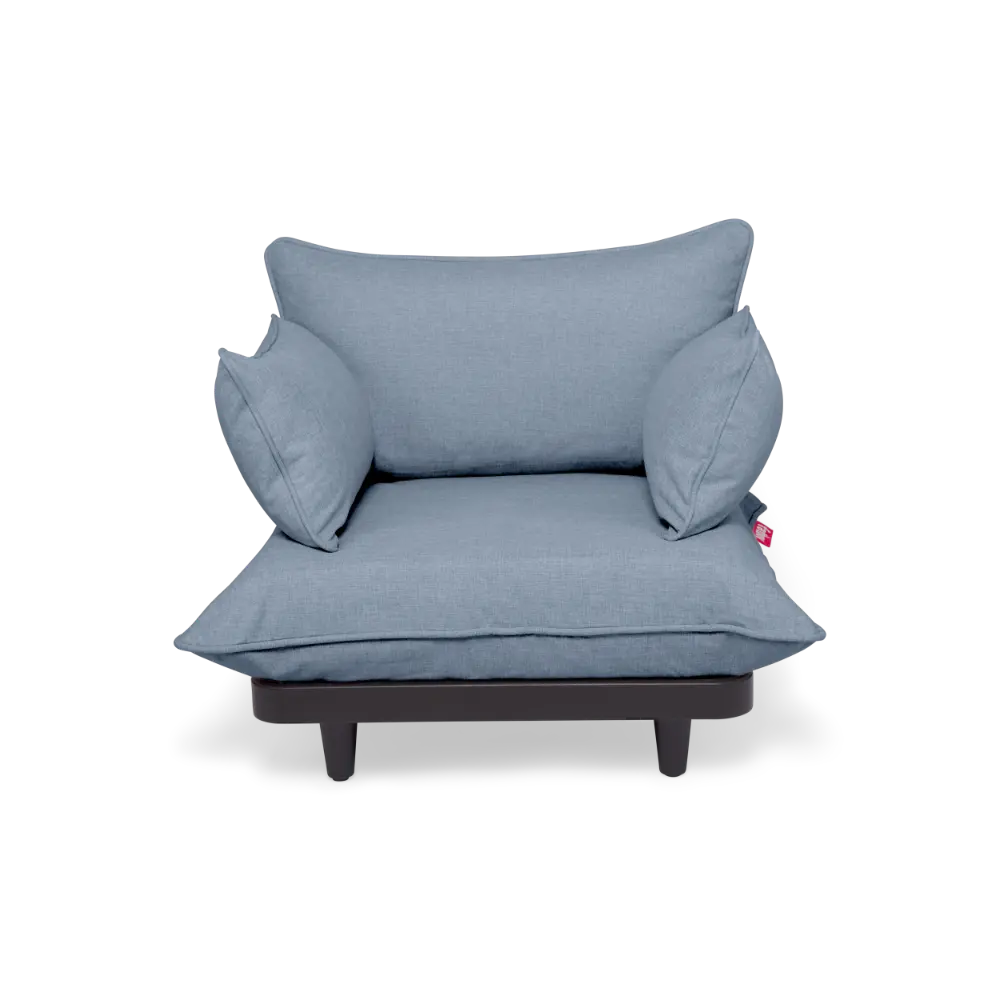Fatboy Utesofa paletti lounge chair storm blue Bedtime.no.