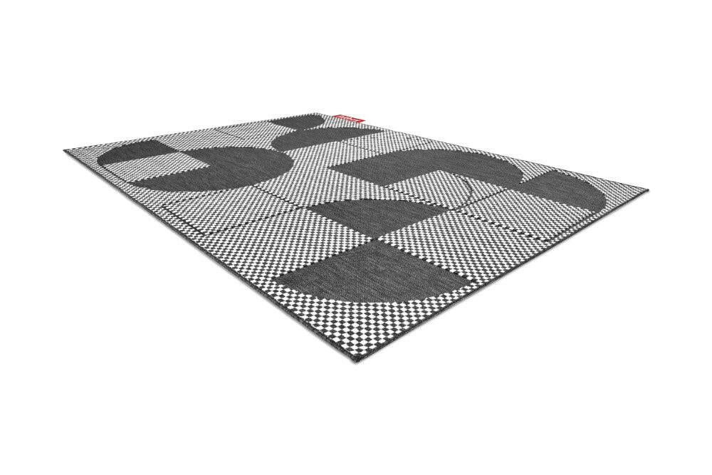 Fatboy Teppe Carpretty petit jigsaw black/white Bedtime.no.