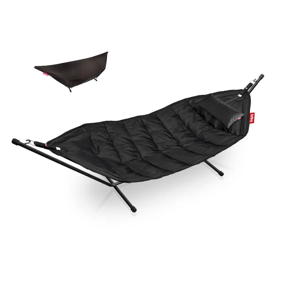 Hengekøye Headdemock fra Fatboy deluxe black Bedtime.no.