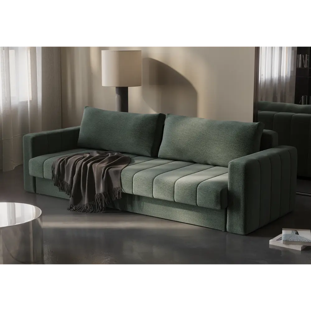 Sovesofa Akello med armlener fra Innovation Living Bedtime.no.