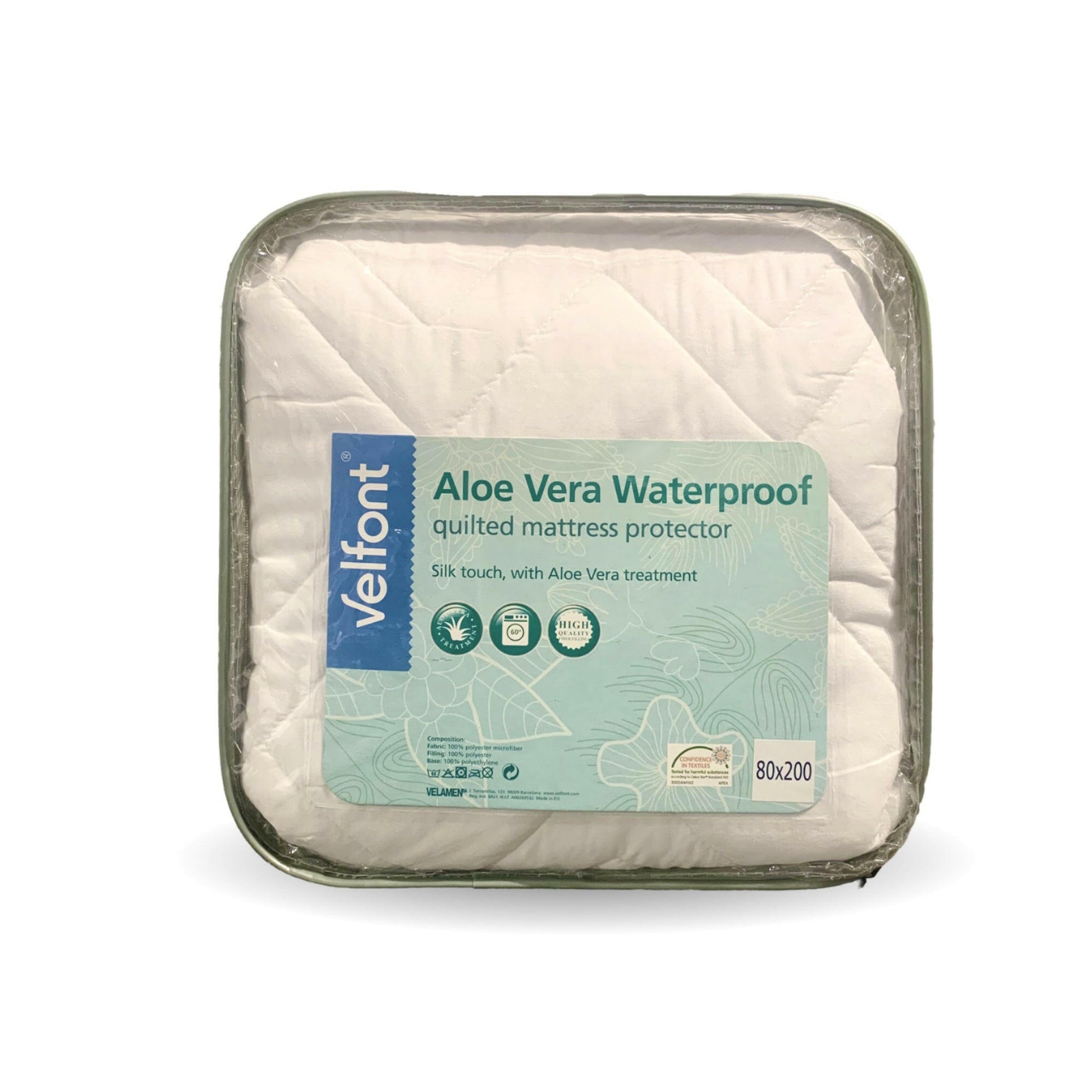 Vanntett og pustende madrassbeskytter Aloe Vera Bedtime.no.