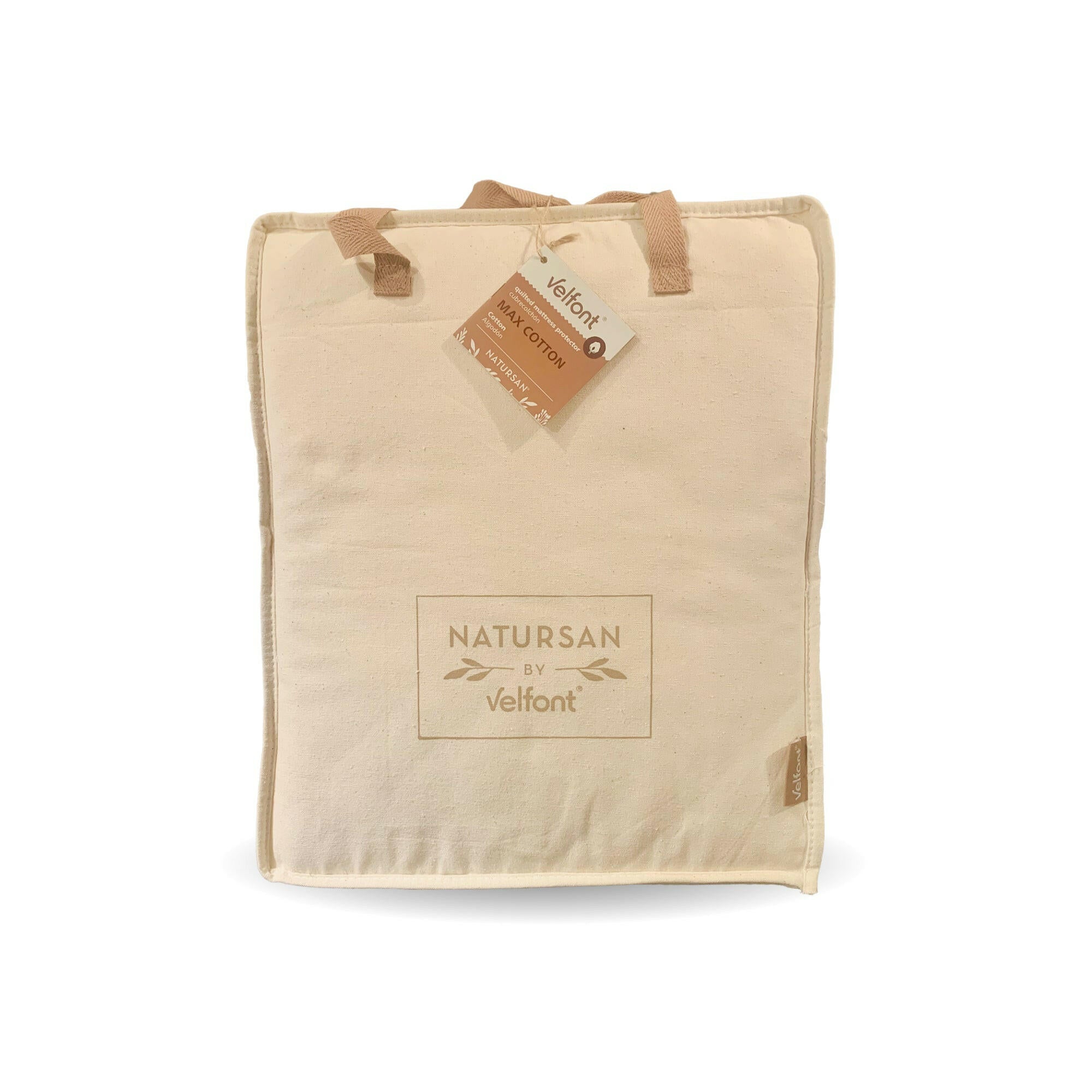 Bomulls Madrassbeskytter fra Velfont Bedtime.no.