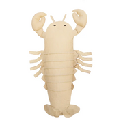 Sakkosekk XL Lobster - beige raffia Bedtime.no.