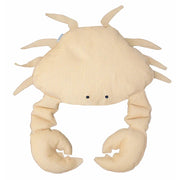 Sakkosekk XL Crab - beige raffia Bedtime.no.