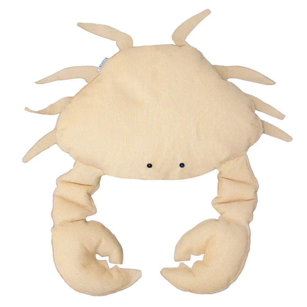 Sakkosekk XL Crab - beige raffia Bedtime.no.