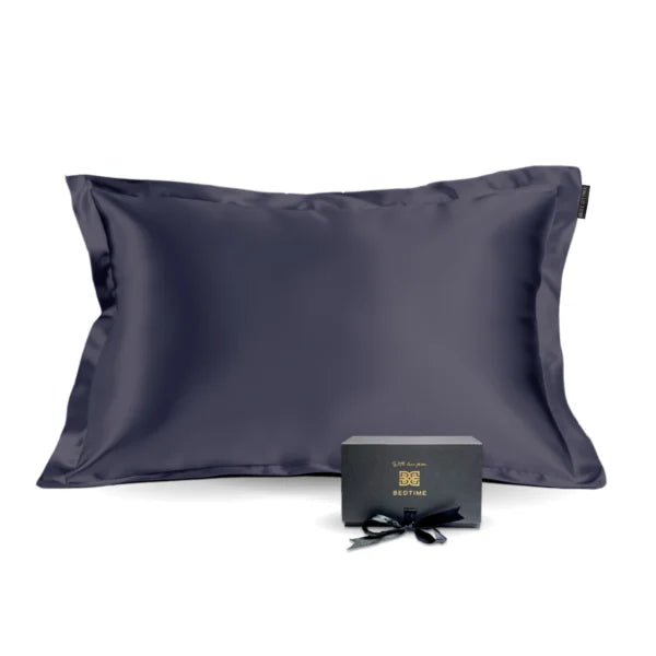 Silke Putetrekk 50x70 Mørk Grå Bedtime.no.