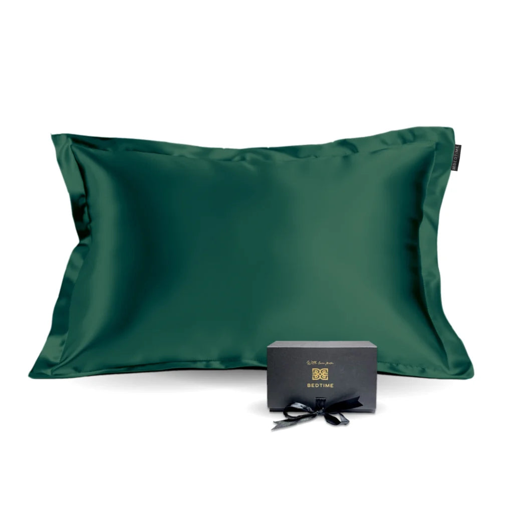 Silke Putetrekk 50x70 Grønn Bedtime.no.