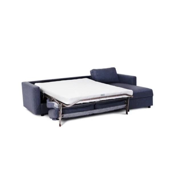 Sovesofa mySOFABED Saga med sjeselong 140 fra Hovden Møbel Bedtime.no.