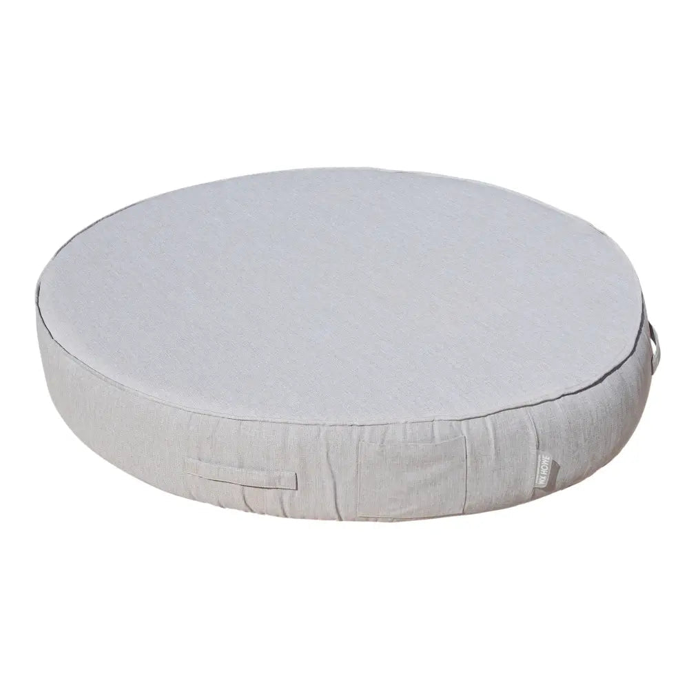 Round bed - Linen fabric Bedtime.no.