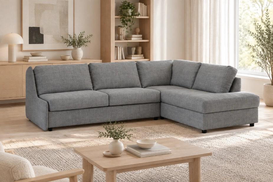 Sovesofa mySOFABED Compact med åpen ende 140