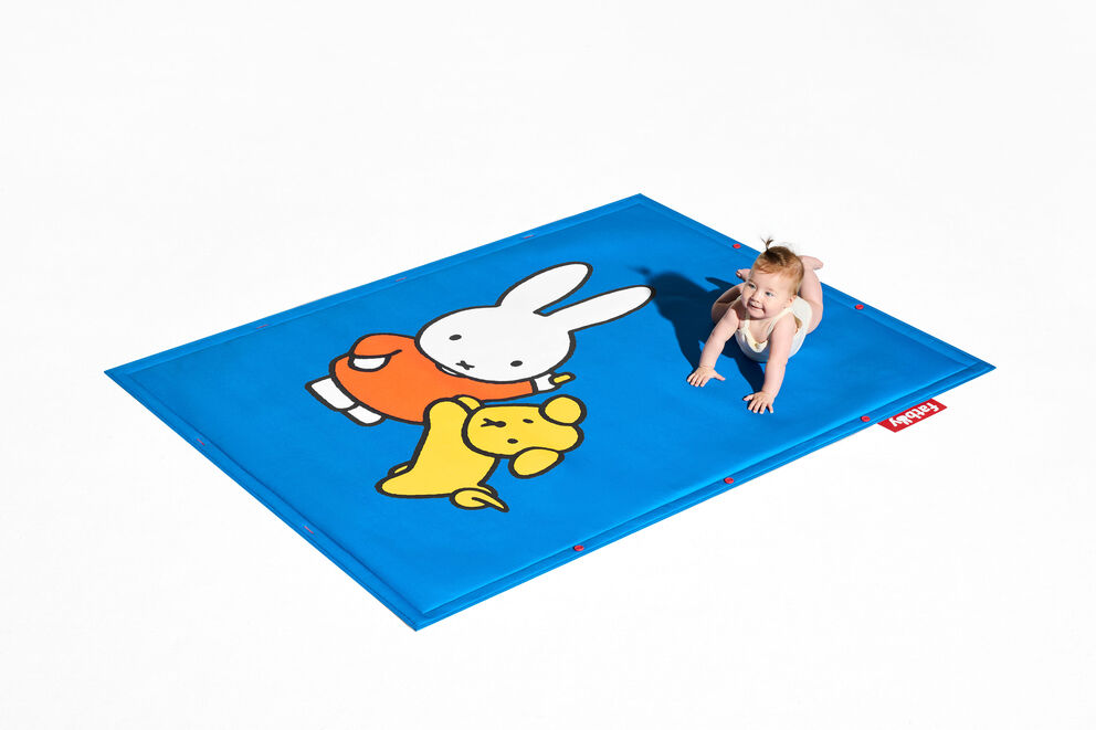Fatboy Teppe Flying Carpet x Miffy blue