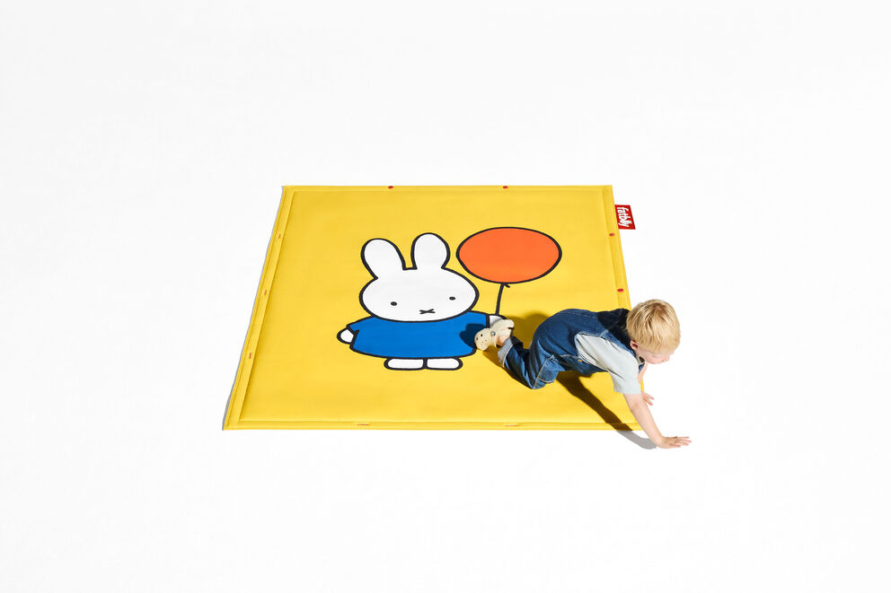 Fatboy Teppe Flying Carpet x Miffy yellow
