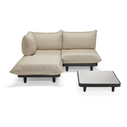 Fatboy Utesofa paletti set medium royal brulee incl. table Bedtime.no.