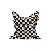 Fatboy Sakkosekk original slim teddy black ecru Bedtime.no.