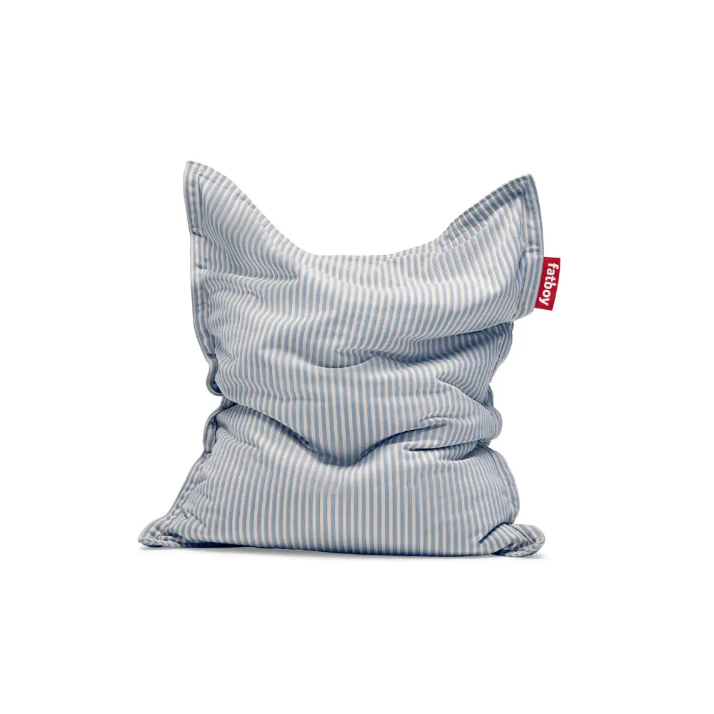 Fatboy Sakkosekk original slim terry Blizzard blue creme Bedtime.no.