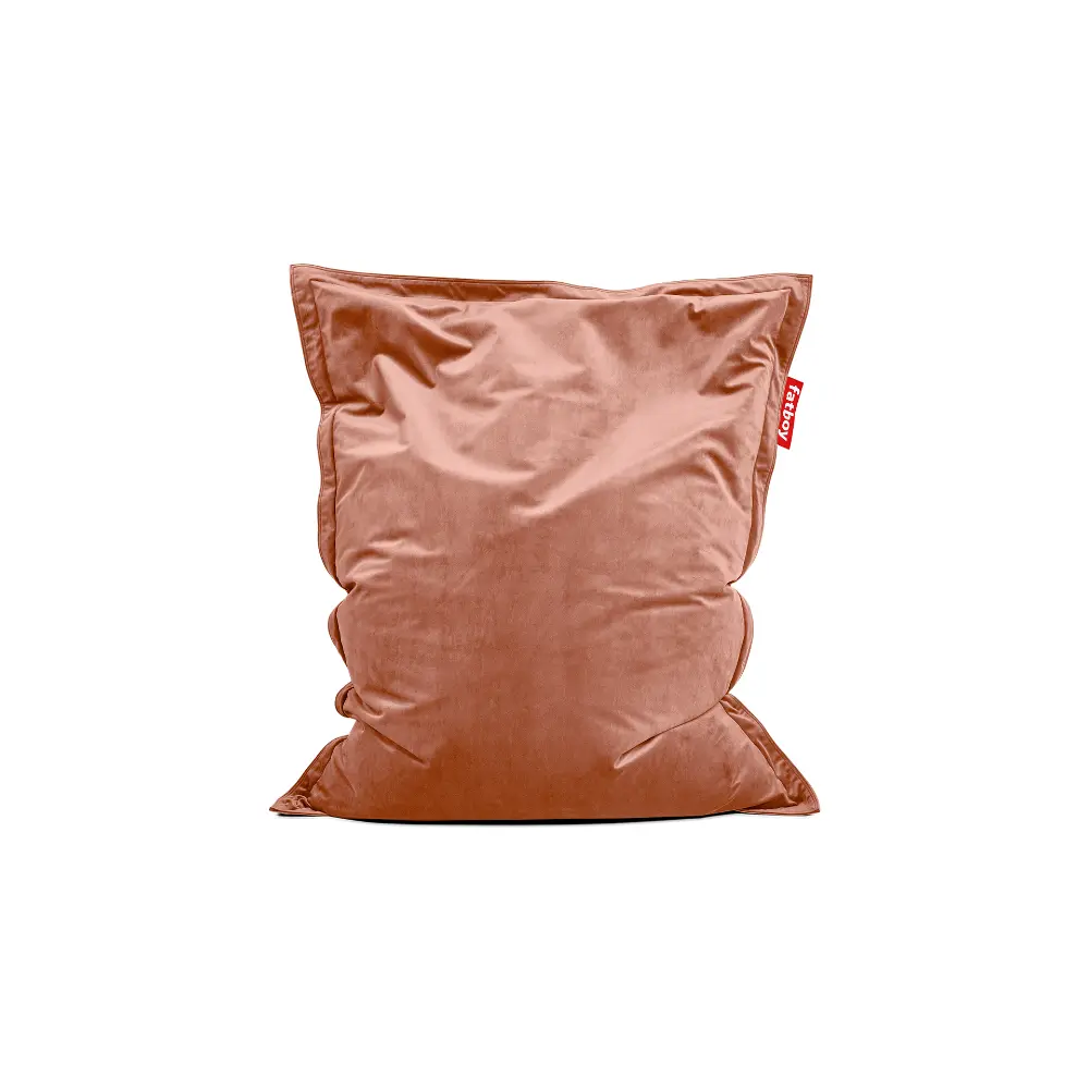 Fatboy Sakkosekk original slim velvet recycled rose quartz Bedtime.no.