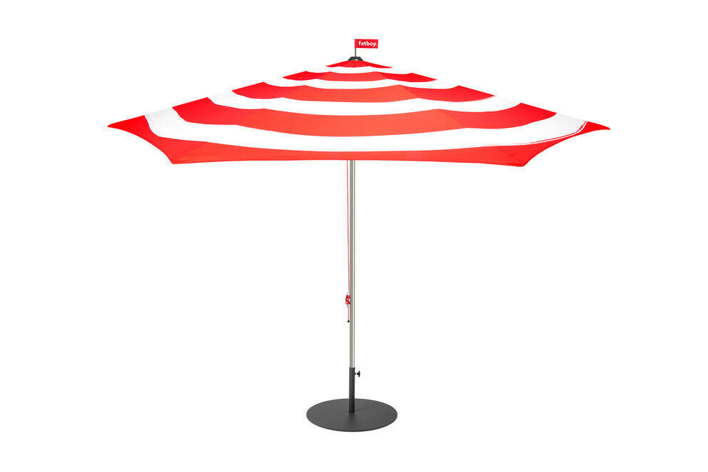 Fatboy Parasoll stripesol incl. base black Bedtime.no.