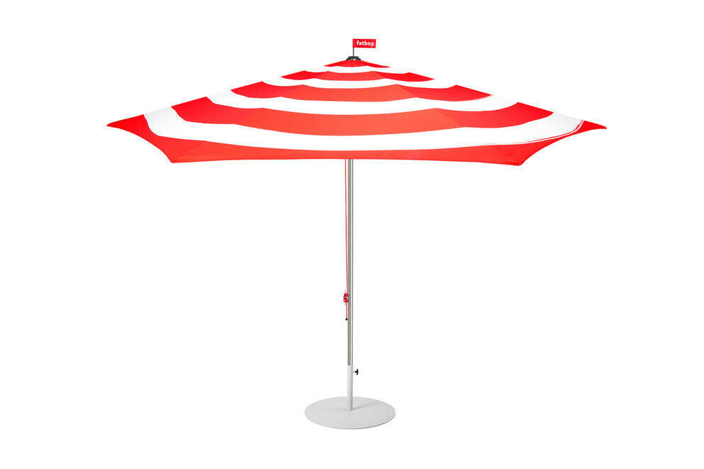 Fatboy Parasoll stripesol incl. base light grey Bedtime.no.