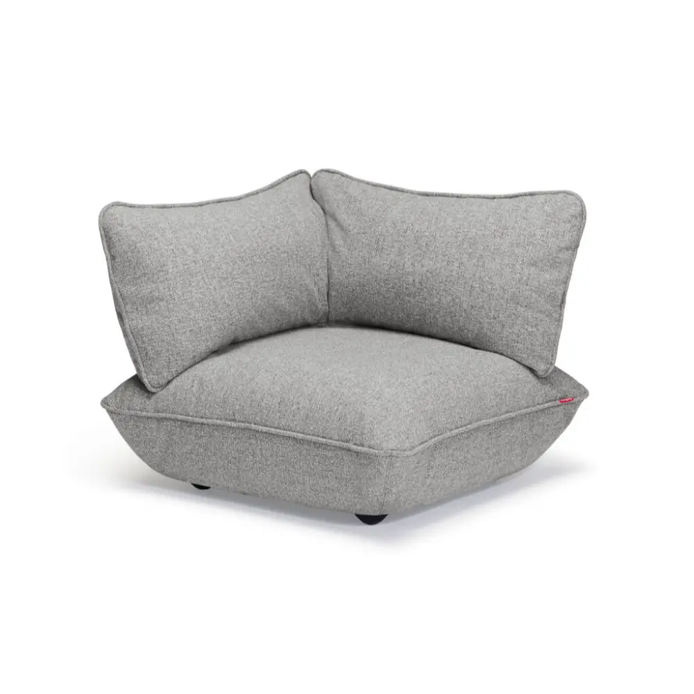 Fatboy sumo corner seat mingle grid stone Bedtime.no.