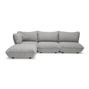 Fatboy sumo corner sofa mingle grid stone Bedtime.no.