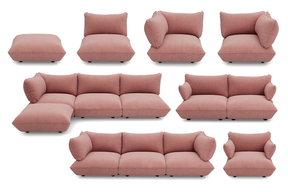 Fatboy Sofa Sumo Armrest Cord Recycled soft pink