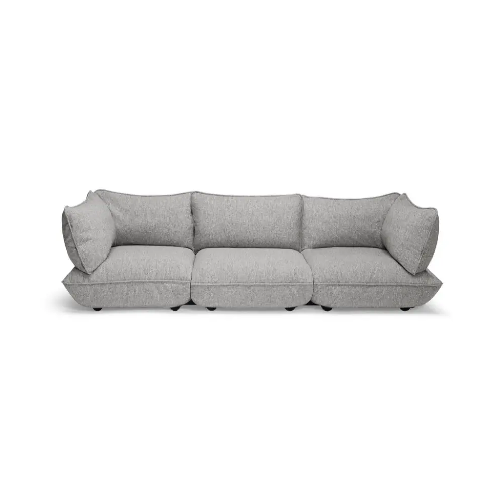 Fatboy sumo sofa grand mingle grid stone Bedtime.no.