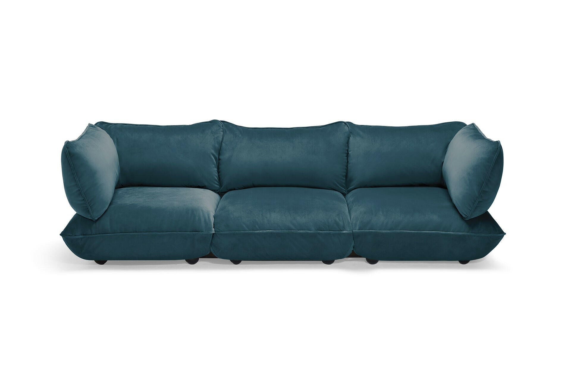 Fatboy sumo sofa grand velvet recycled petrol Bedtime.no.